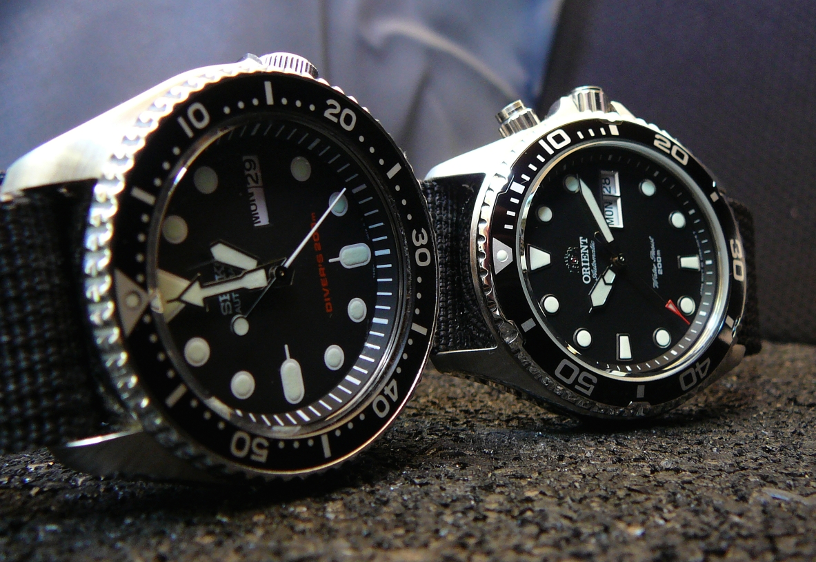 Affordable fun - Seiko SKX007 & Orient Ray side-by-side pics | WatchUSeek  Watch Forums